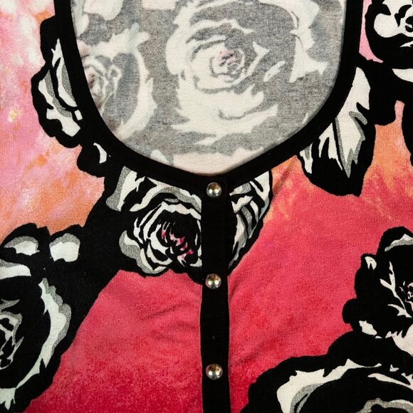 White House Black Market Button-Down Floral Print Cardigan, Size XS - Picture 6 of 9